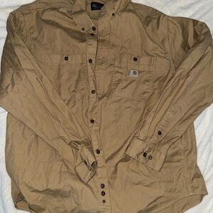 Carhartt Khaki Relaxed Fit Shirt